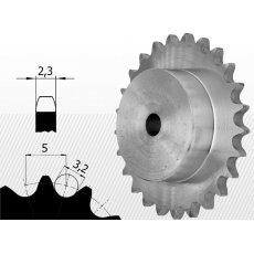 03B típus 5 X 2,5 mm