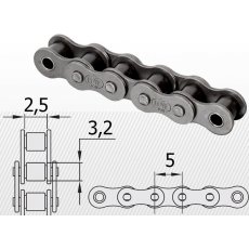 03B típus 5 X 2,5 mm