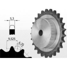 06B típus 3/8 X 7/32''