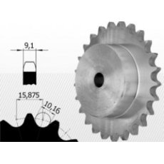 10B típusú 5/8 X 3/8''